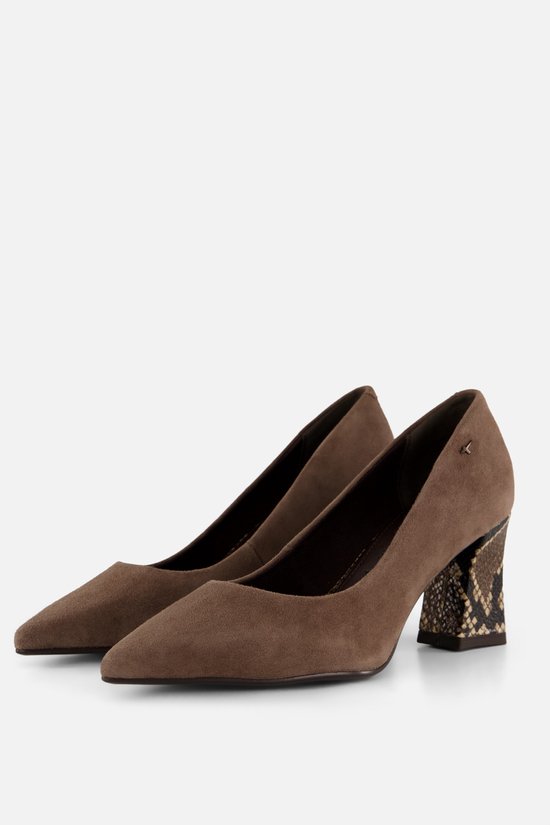 Tamaris Pumps taupe Suède - Maat 41