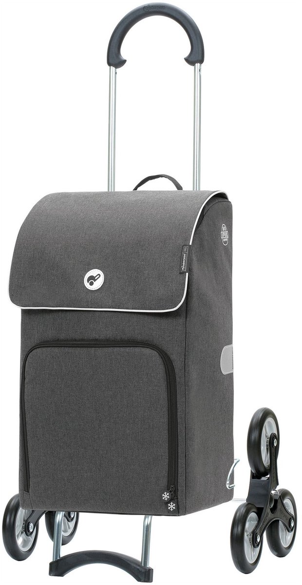 Andersen Shopper Treppensteiger Scala Shopper Ipek Maxi Winkelwagen 59 cm - 40 L - anthrazit