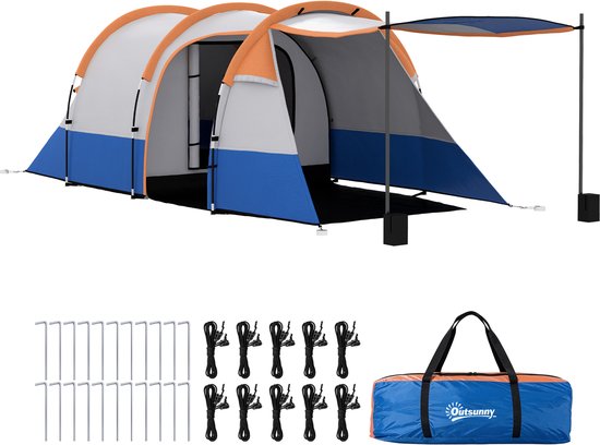 Outsunny Campingzelt 420x200 cm