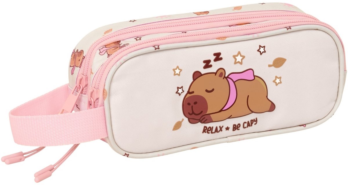 Safta Etui - Capibara - 21 x 8 x 6 cm - Polyester
