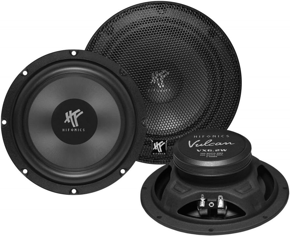 SnelShoppen - Auto Subwoofer Chassis 200W 4Ω - Slim en Compact - Indrukwekkende Geluidskwaliteit voor Auto's - Perfect voor Muziekliefhebbers