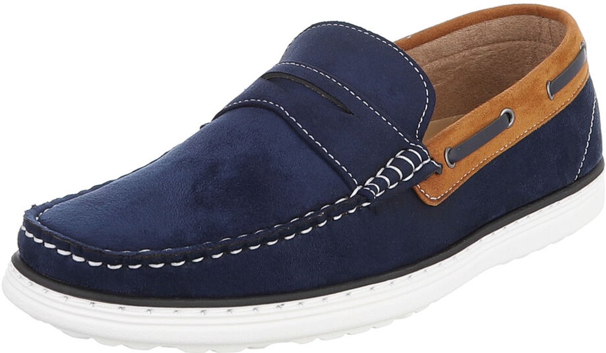 Instappers - loafer model met profielzool - heren Mt:42