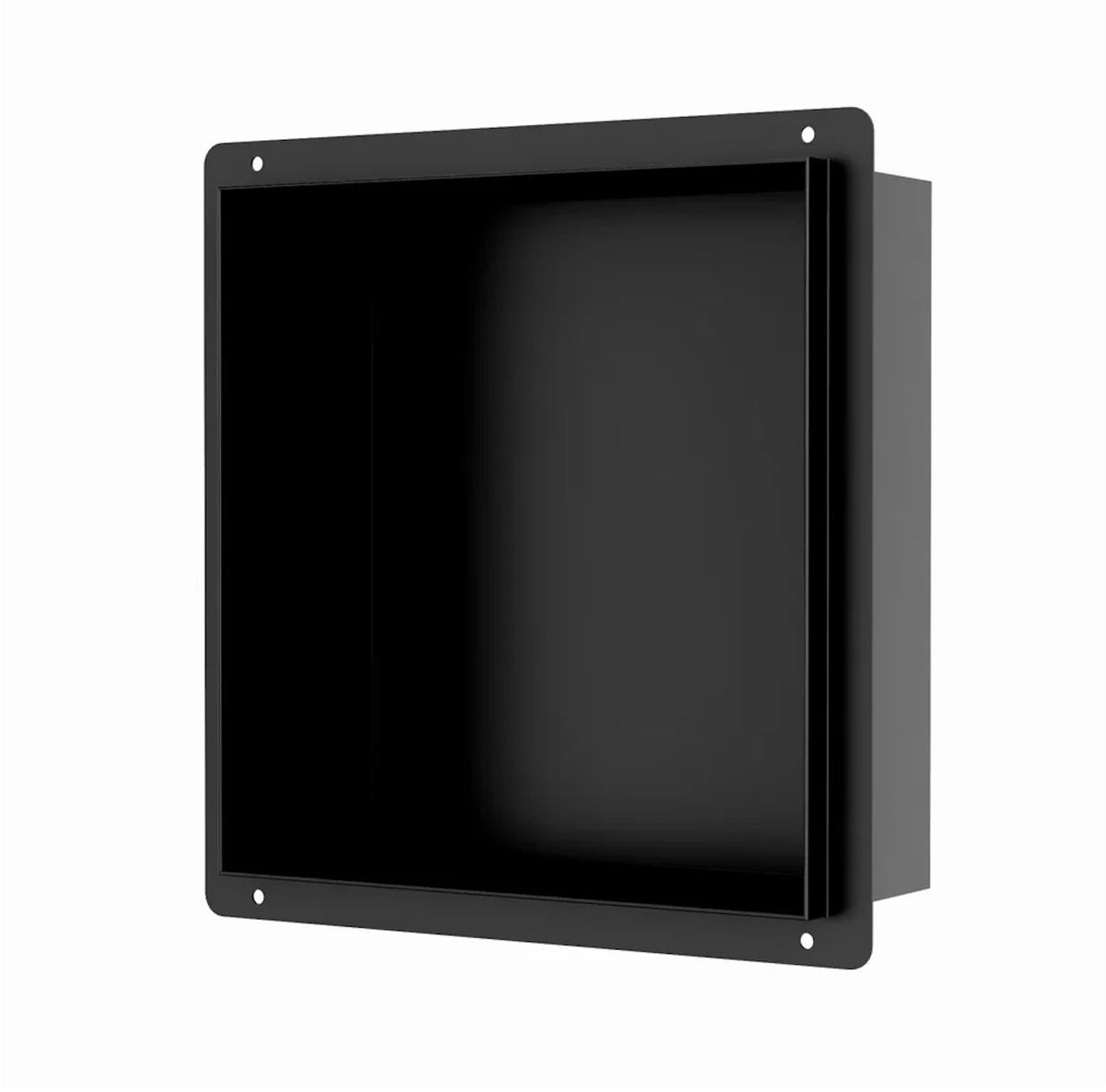 DutchLine - Inbouw Nis - Betegelbaar - 300x300x100 – Mat zwart