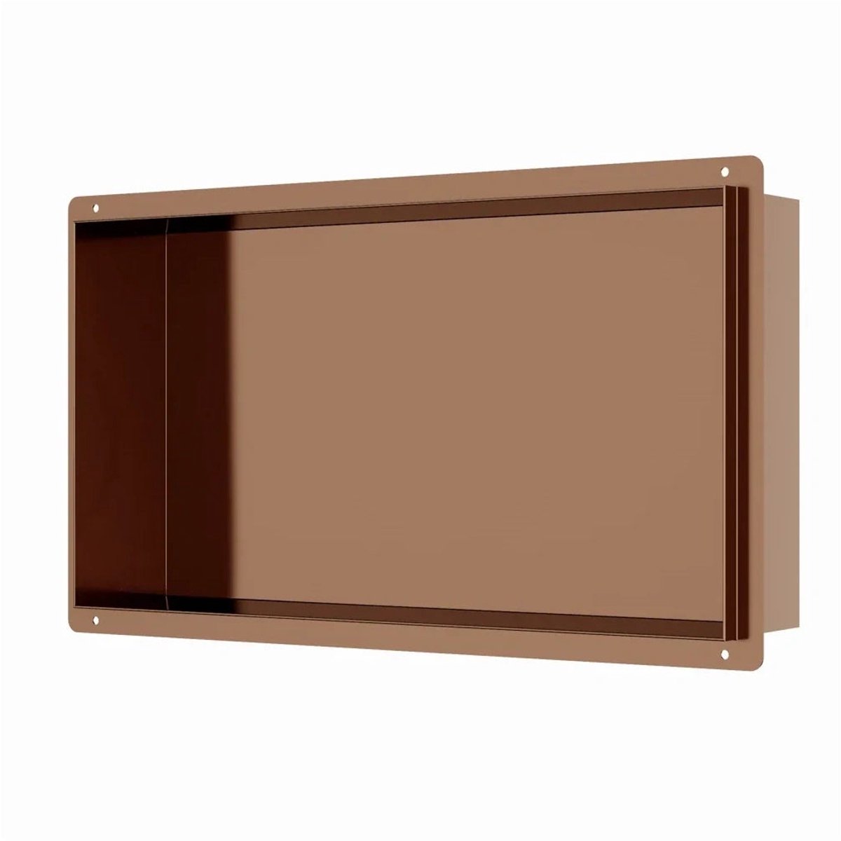 DutchLine - Inbouw Nis - Betegelbaar - 300x600x100 – Geborsteld koper