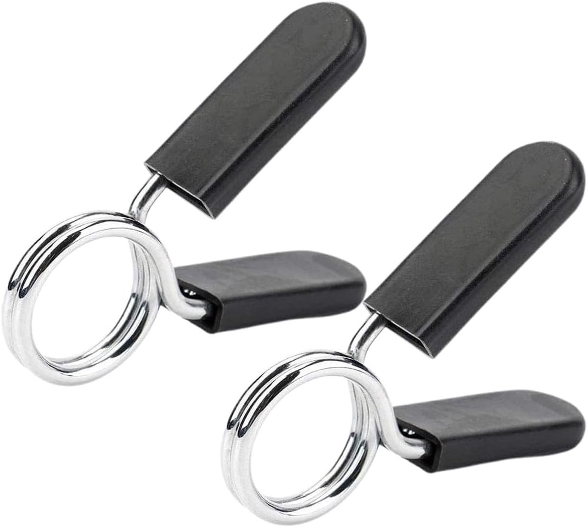 SnelShoppen - Veerkettingen voor Halterstangen en Halters 28 mm - Antislip, Robuust Staal, Snelle Bevestiging voor Krachttraining en Crossfit - Paar