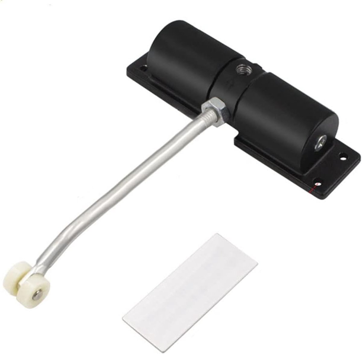 SnelShoppen - Safety Spring Loaded Door Closer - Aluminium Verstelbare Automatische Deursluiting - Zelfsluitende Deur voor Binnen en Buiten - 1/2 Uur