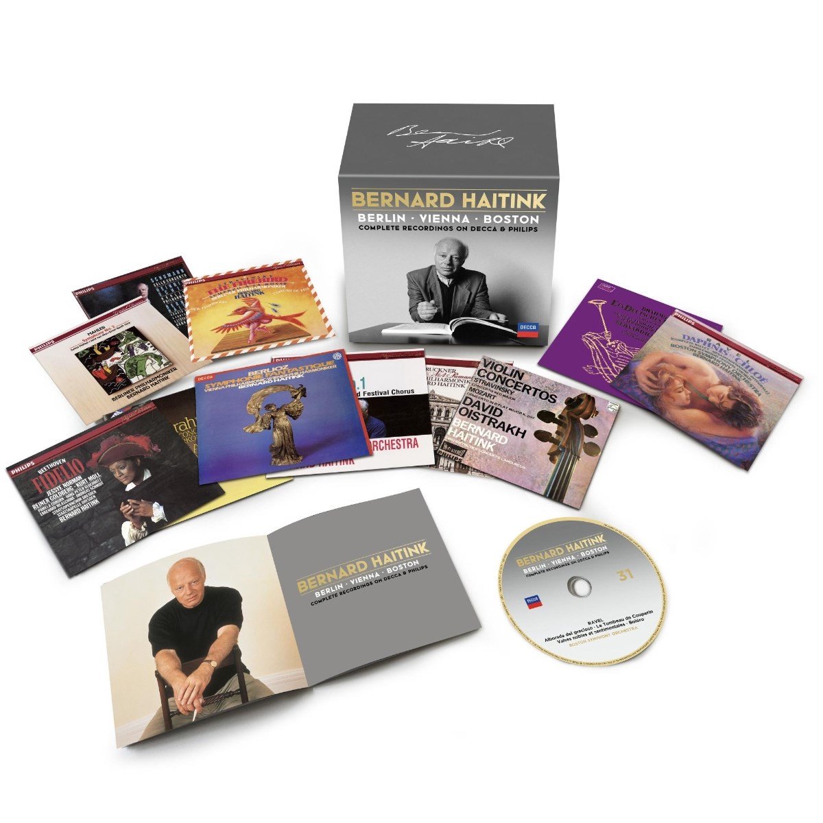 Bernard Haitink - Bernard Haitink: Berlin, Vienna, Boston: Complete Recordings On Decca & Philips (31 CD)