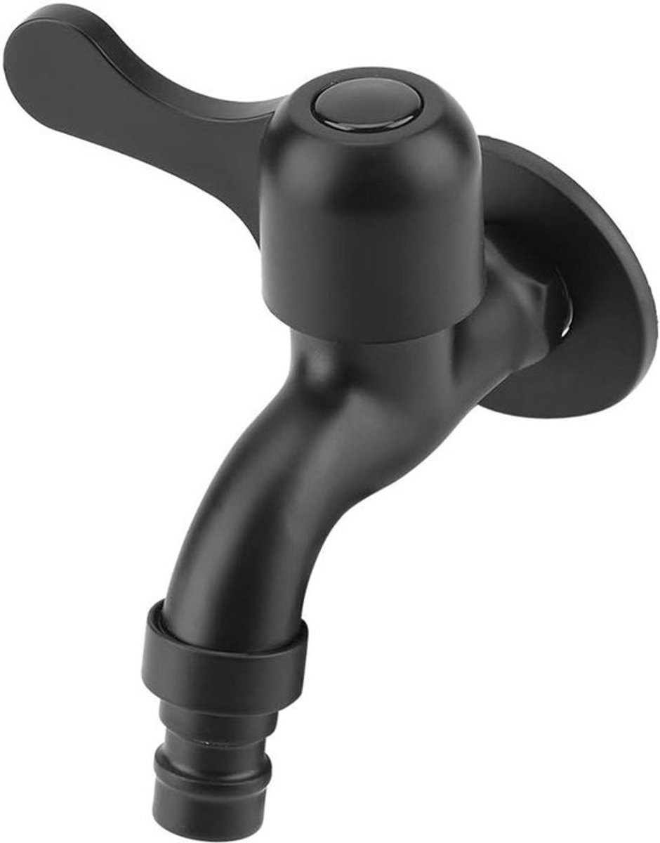 Wasmachinekraan voor de tuin van 304 roestvrij staal, ideaal voor badkamer en buitengebruik, waterbesparend en duurzaam
