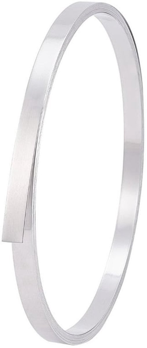 500 x 1 cm Aluminium Rol Vellen, Vouwbare Metaalstrips voor Metaalbewerking, Lassen, Meubelrestauratie en Handwerk