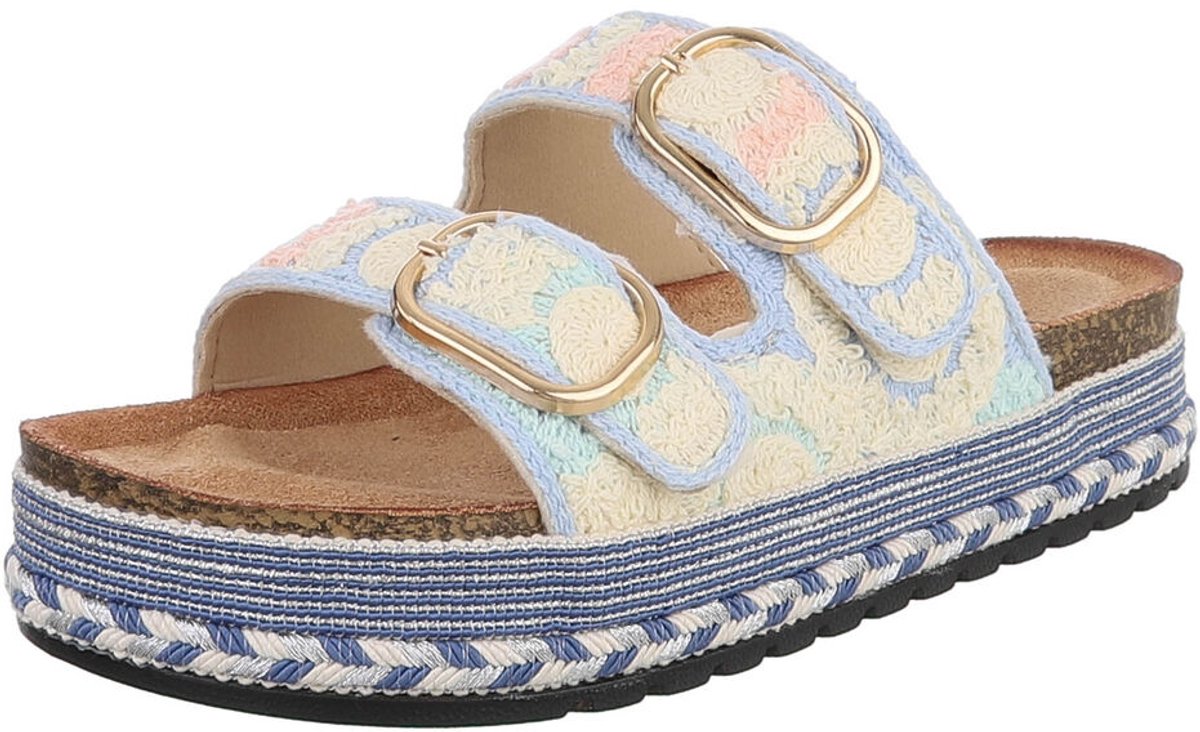 Slippers met Gespen - Dames - Vrije tijd Mt:39