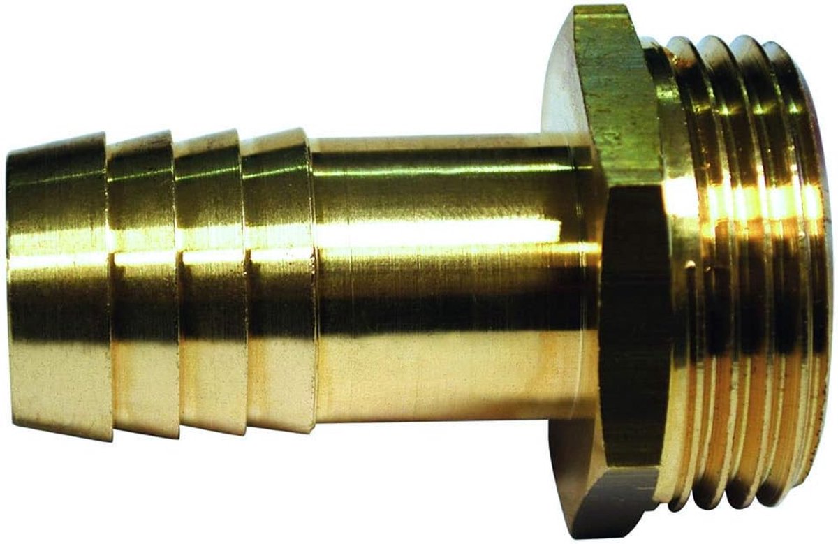SnelShoppen - Boutt 2183249 EM221 Beschermelement Messing Mannelijk Draad 26 mm x 34 mm Diameter 22 mm voor Vloeistoffen - Drukmax 7 Bar
