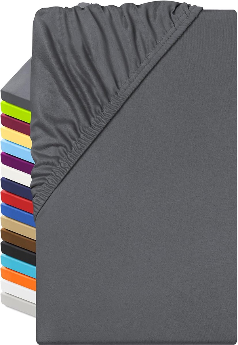 SnelShoppen - Microfibre Hoeslaken 140x200 - 160x200 cm - Ademend en Geschikt voor Allergieën - 21 Kleuren - 100% Polyester - Lichtgewicht en Zacht