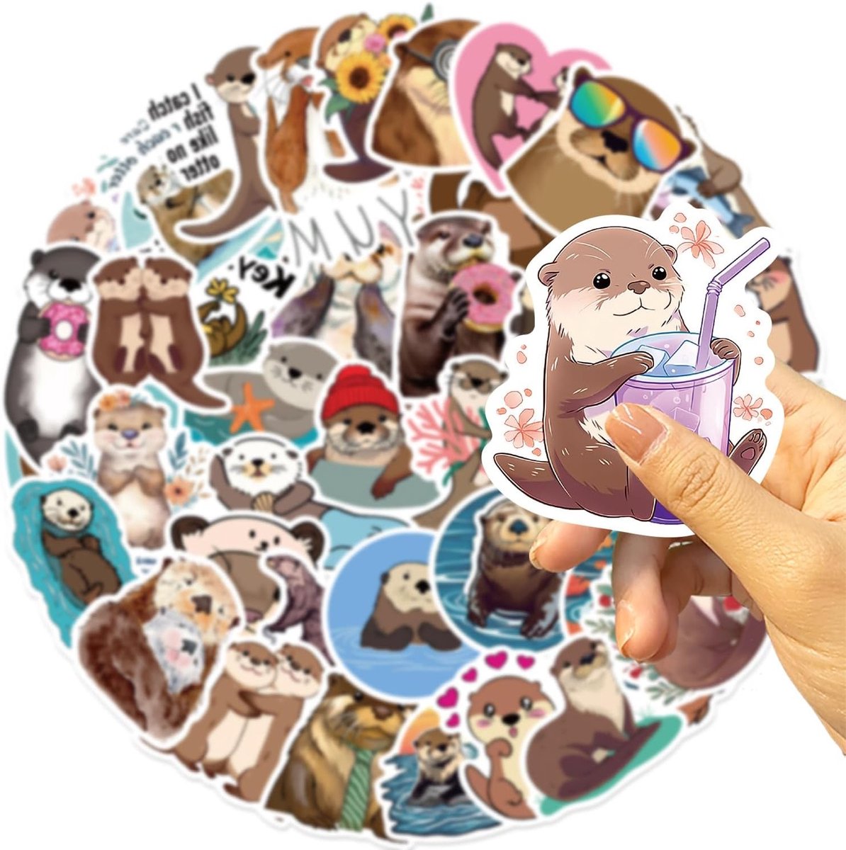 50 Stuks Graffiti Stickers voor Skateboards, Motoren, Fietsen en Koffers - Waterdichte Vinyl Stickers voor Kinderen en Tieners