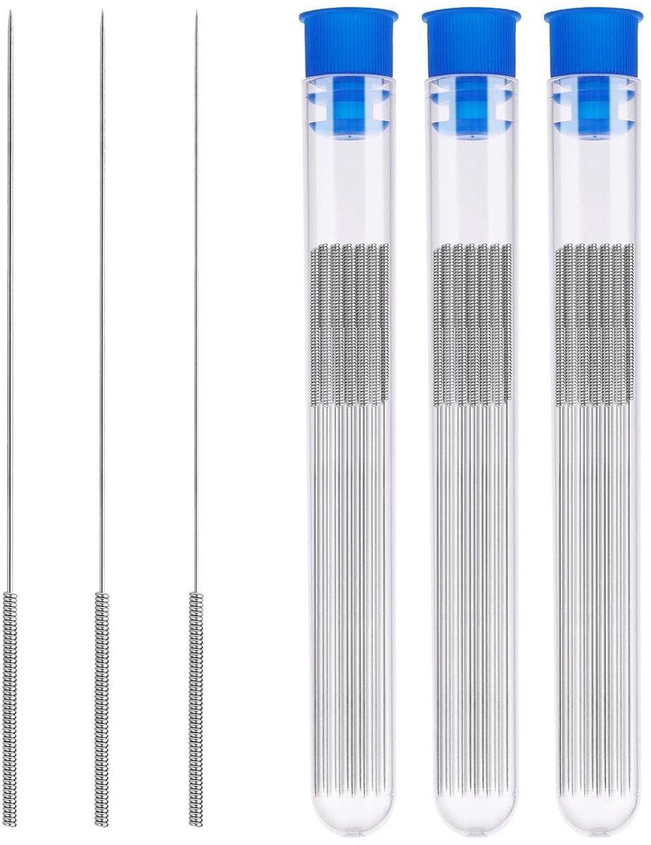 3D Printer Nozzle Reinigingsset met 60 RVS Naalden voor 0.3/0.35/0.4mm Nozzles, Onderhoud en Accessoires voor 3D Printers