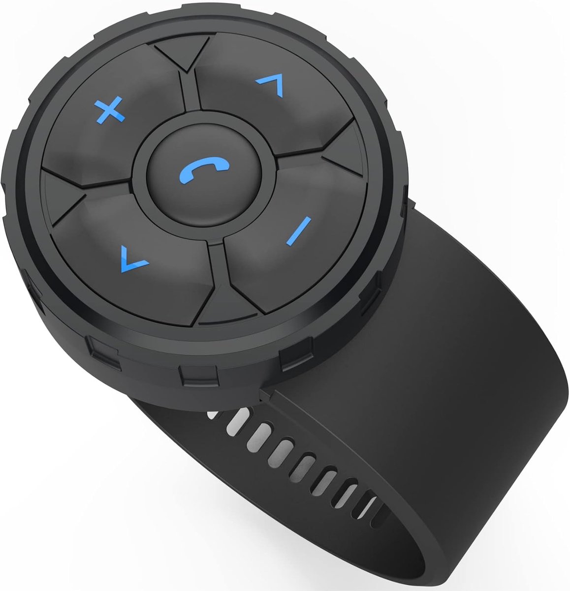 SnelShoppen - Bluetooth Multimedia Remote Control voor Auto, Fiets en Motorfiets – Met Handsfree Belfunctie, Play/Pause, Vorige/Volgende Track, Volume