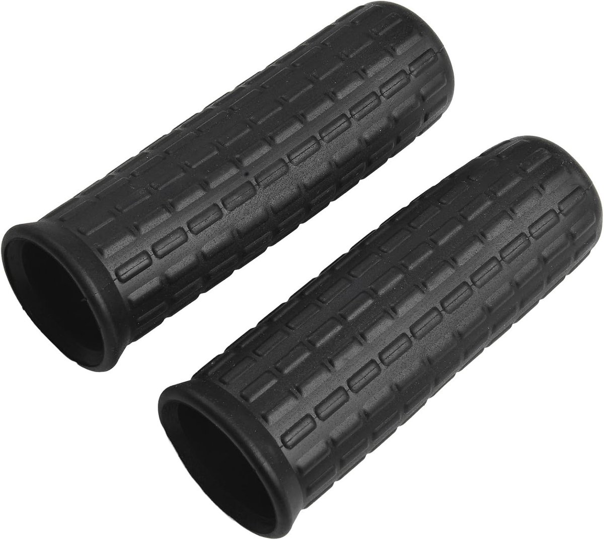 SnelShoppen - 2PCS 30mm Binnen Diameter Tuinwiel Handgrepen Anti-slip 122mm Zachte Rubber Vervangingen voor Tuinwerkzaamheden
