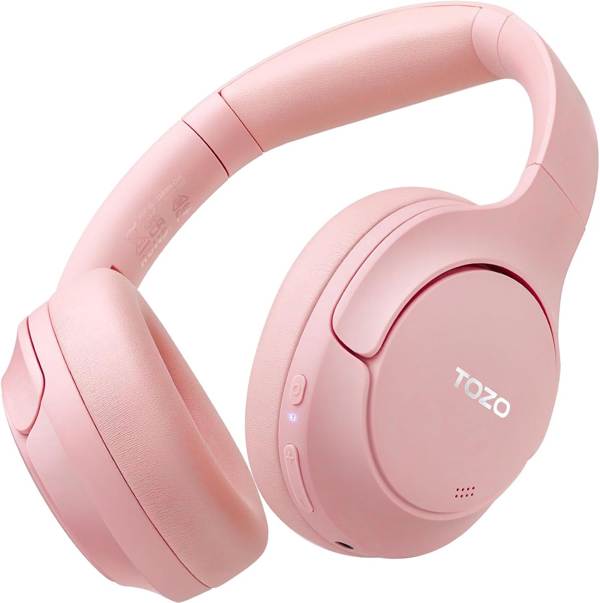Thijox - Over-ear Bluetooth Hoofdtelefoon met Hybride Active Noise Cancelling, 60 Uur Speeltijd, Hi-Res Audio, Diepe Bas, Comfortabele Oorschelpen en