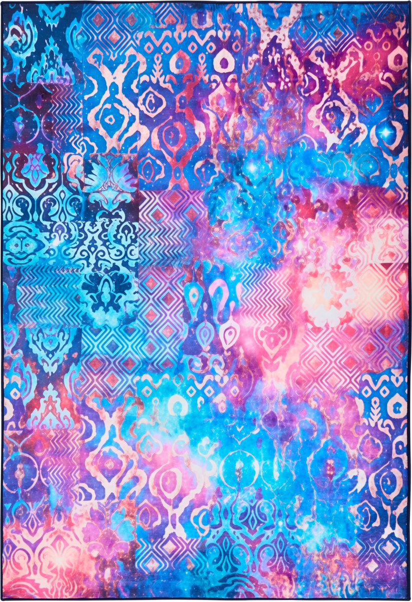 ORVELLA - Vloerkleed - Meerkleurig - 140 x 200 cm - Polyester