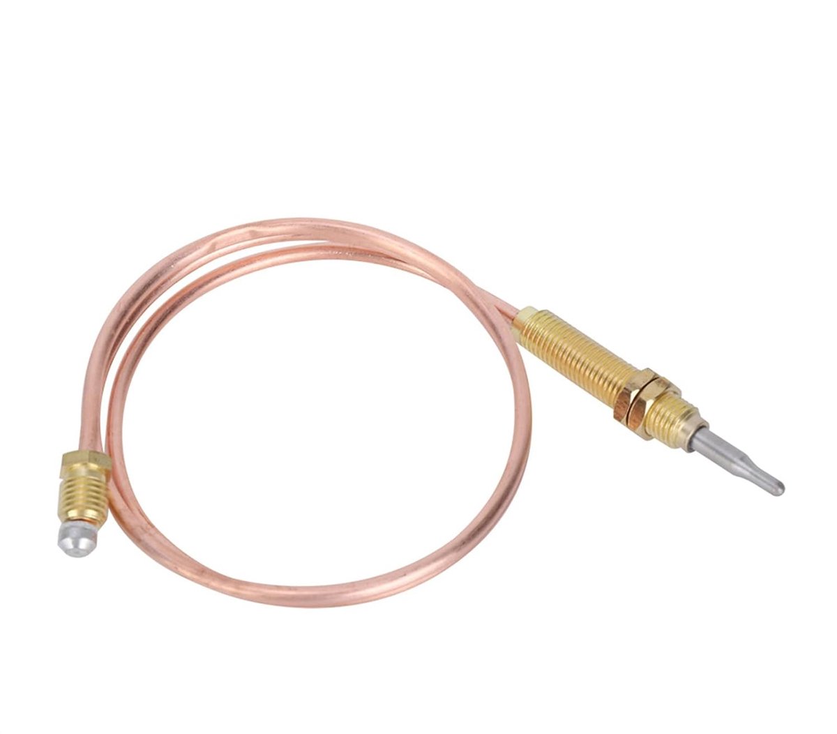 SnelShoppen - Thermokoppel Gasprobe Draad Accessoires M8 Verwarmingsbrander 600mm voor Haard BBQ Grill Accessoires - Hoge Kwaliteit, Snelle Respons, G