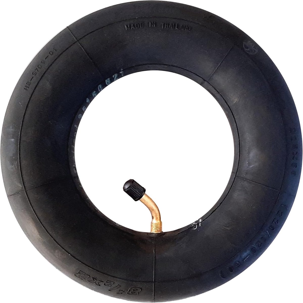 SnelShoppen - Binnenband 8 1/2x2" 8.5x2" voor Scooter, Fiets, Elektrische Scooter met Gebogen Ventiel Schrader - Hoge Kwaliteit Butylrubber