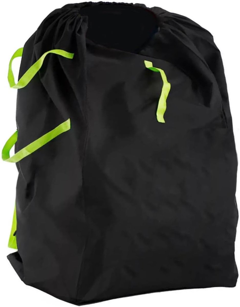 Waterdichte Universele Buggy Tas met Schouderriem, Reisopslag voor Kinderzitje, Zwart (85 x 43 x 43 cm) - Ideaal voor Reizen, Handig en Ruim
