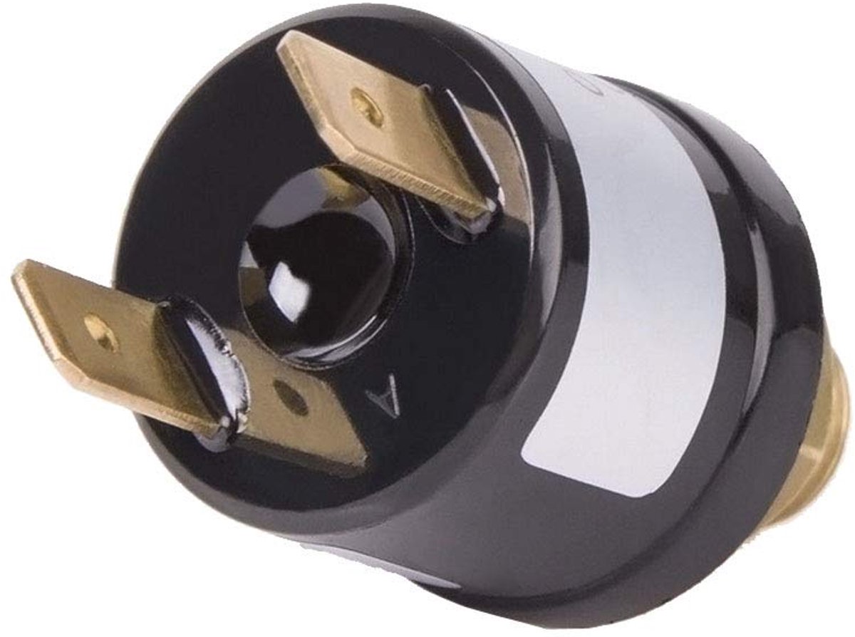 SnelShoppen - 12V Heavy Duty 120-150 PSI Drukschakelaar Ventiel Luchtcompressor Hoorn Pomp Auto Trein Regulator