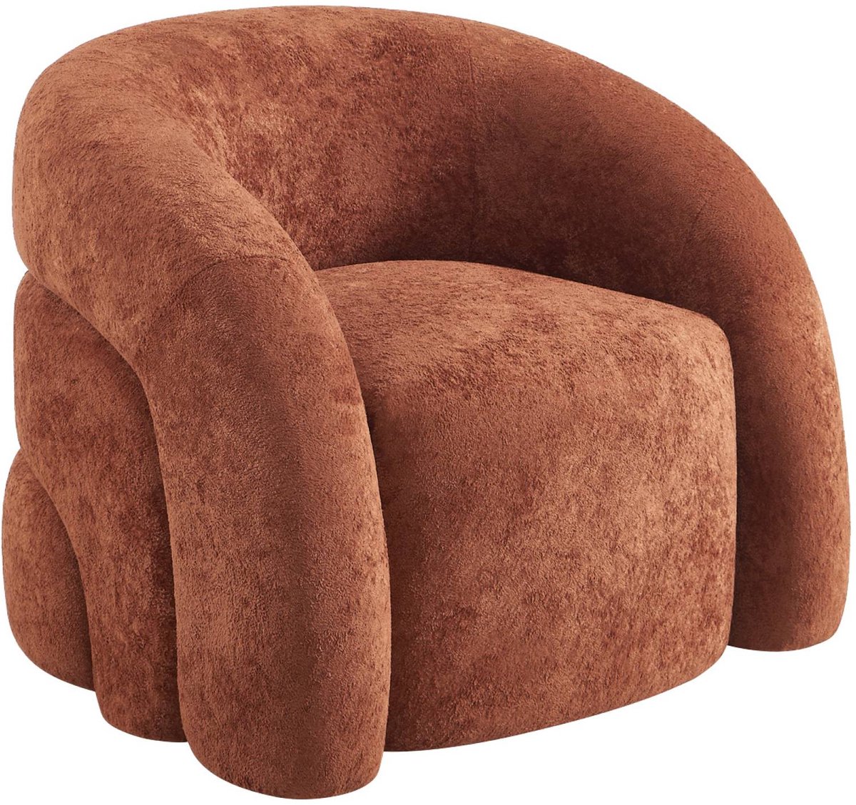 sweeek - 1-zits fauteuil van stof organisch - renbo