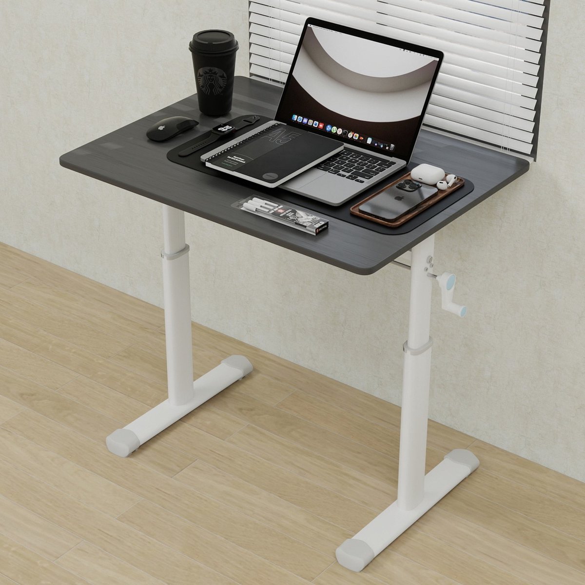 YYchan kinderbureau - grijs - 80 x 60 x 90 cm