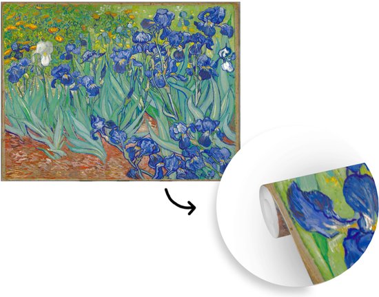 Papier peint - Papiers Papier peint photo Iris - Vincent van Gogh - Largeur 275 cm x hauteur 220 cm