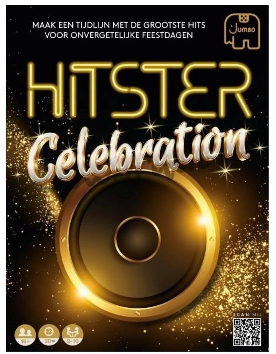 Jumbo - Hitster - Celebration - Actiespel met muziek - Vanaf 16 jaar - Muziekspel - Luxe editie — afbeelding 8