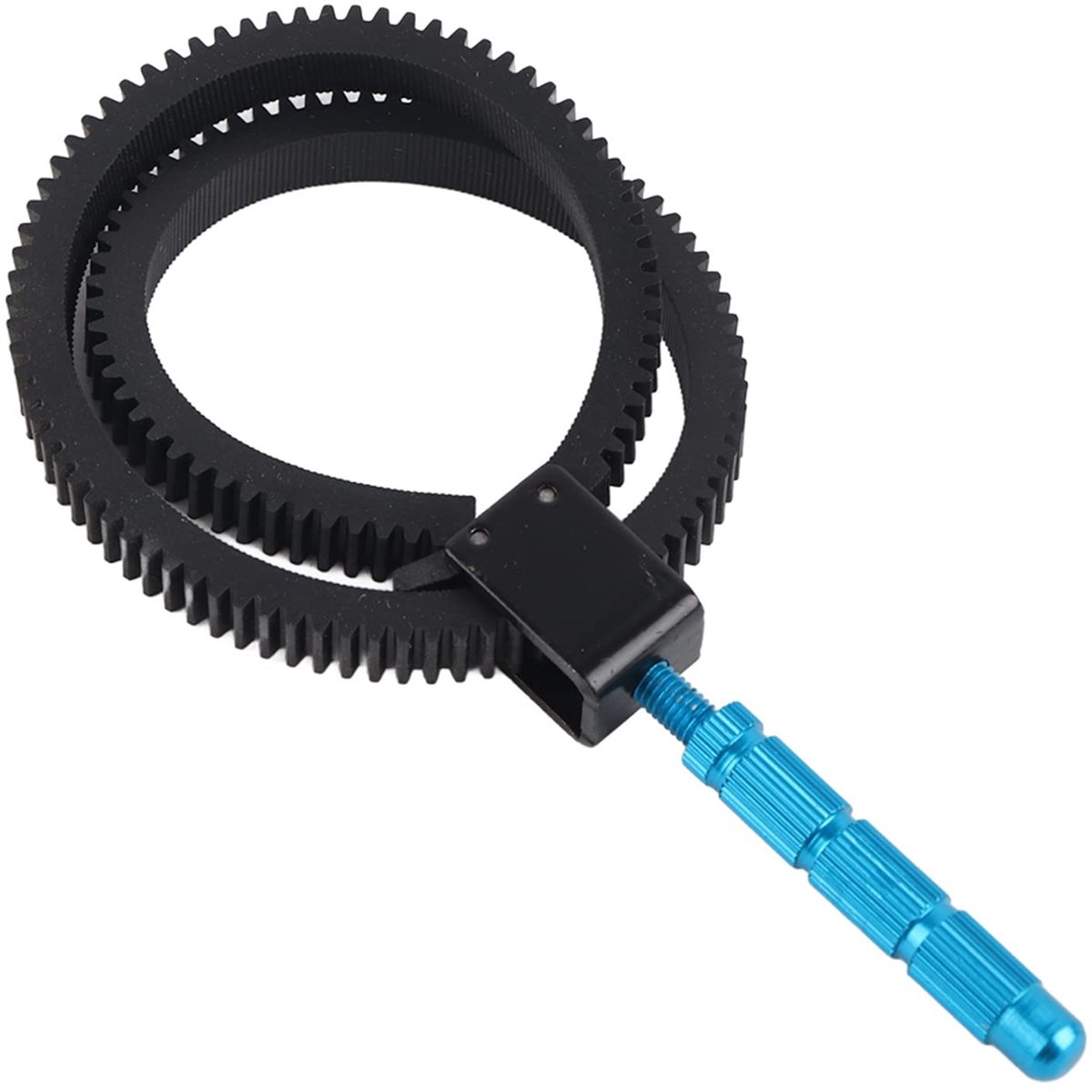 Dailygoods- Follow Focus Ring Belt - Verstelbare Handmatige Gear Ring - Geschikt voor Zoomlenzen 52-86 mm - Hoogwaardige Aluminiumlegering - Lengte 36 cm - Technische Standaard 0,8