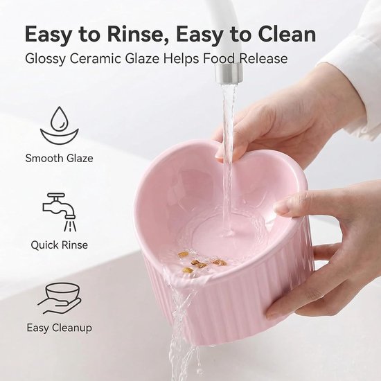 Verhoogde en schuine kom voor katten, keramische kattenbak, hoog, kantelbaar, anti-braken, voerbak voor katten, kattenvoerbak, kattenvoerbak, kattenbak, vaatwasmachinebestendig, 180 ml — afbeelding 3