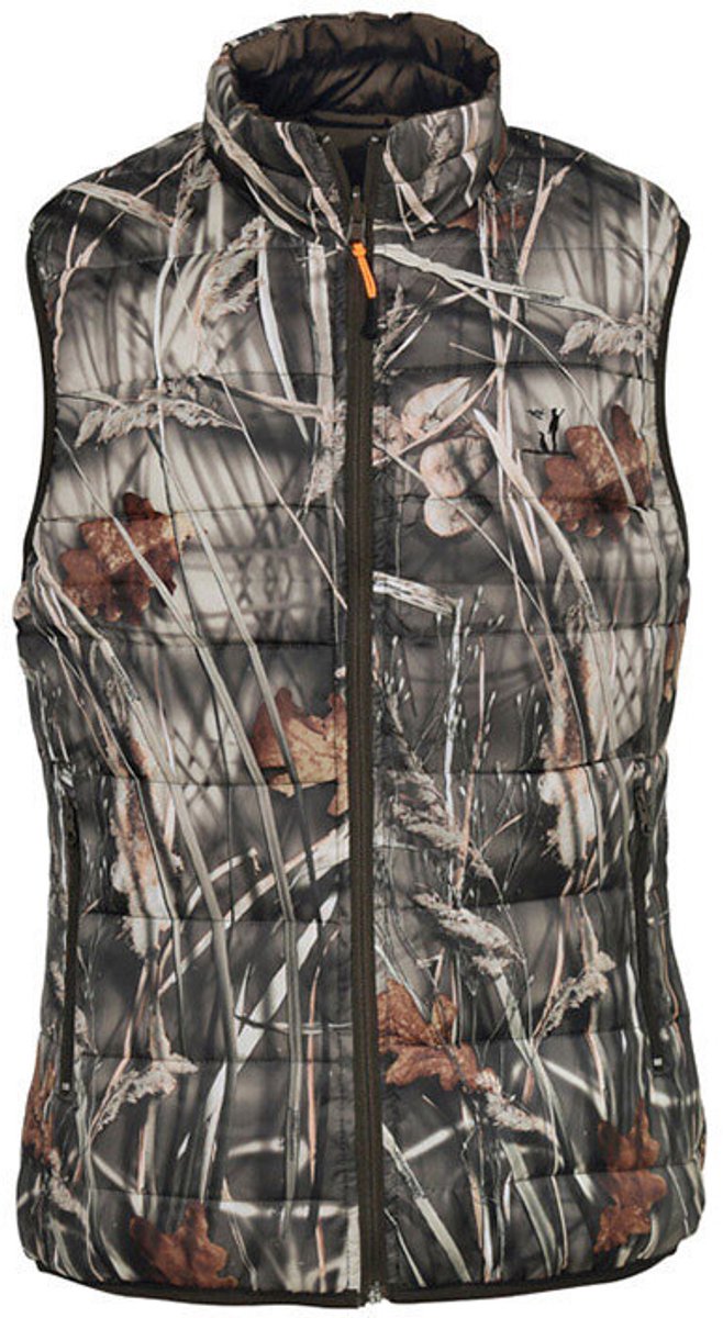 Reversible kinder sleeveless jasje PERCUSSION Warm Bruin