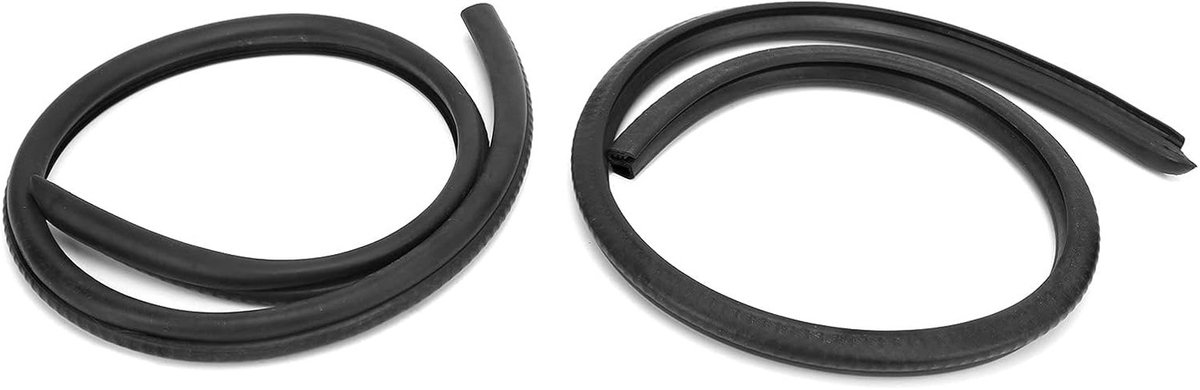 Omgoods- Afdichtstrip B-vorm - Geluidsisolatie - Tochtstrip - Waterdicht - Universeel - Hoogwaardig EPDM-materiaal