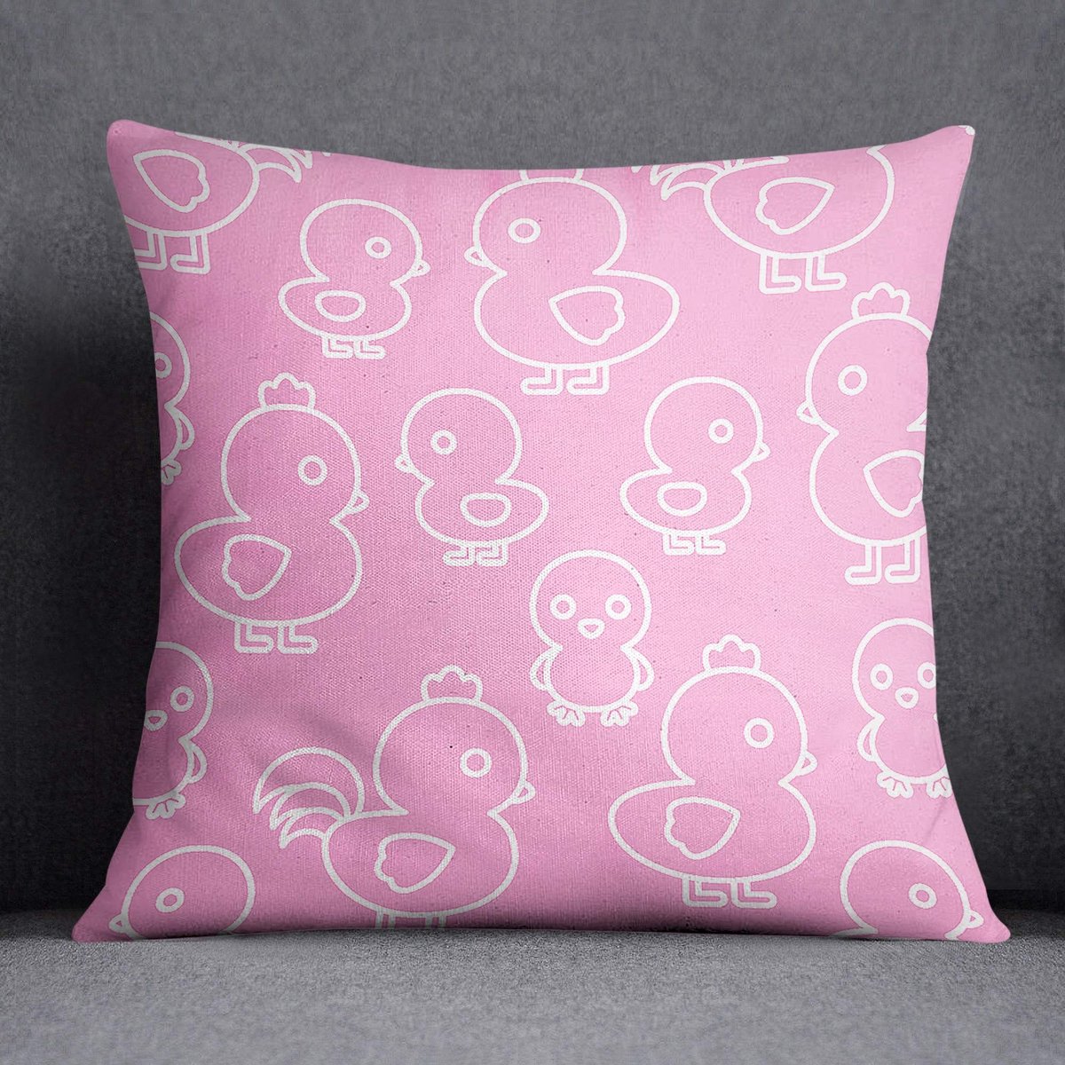 Omgoods - Decoratieve Kussenhoezen 45x45cm van Katoen met Rits