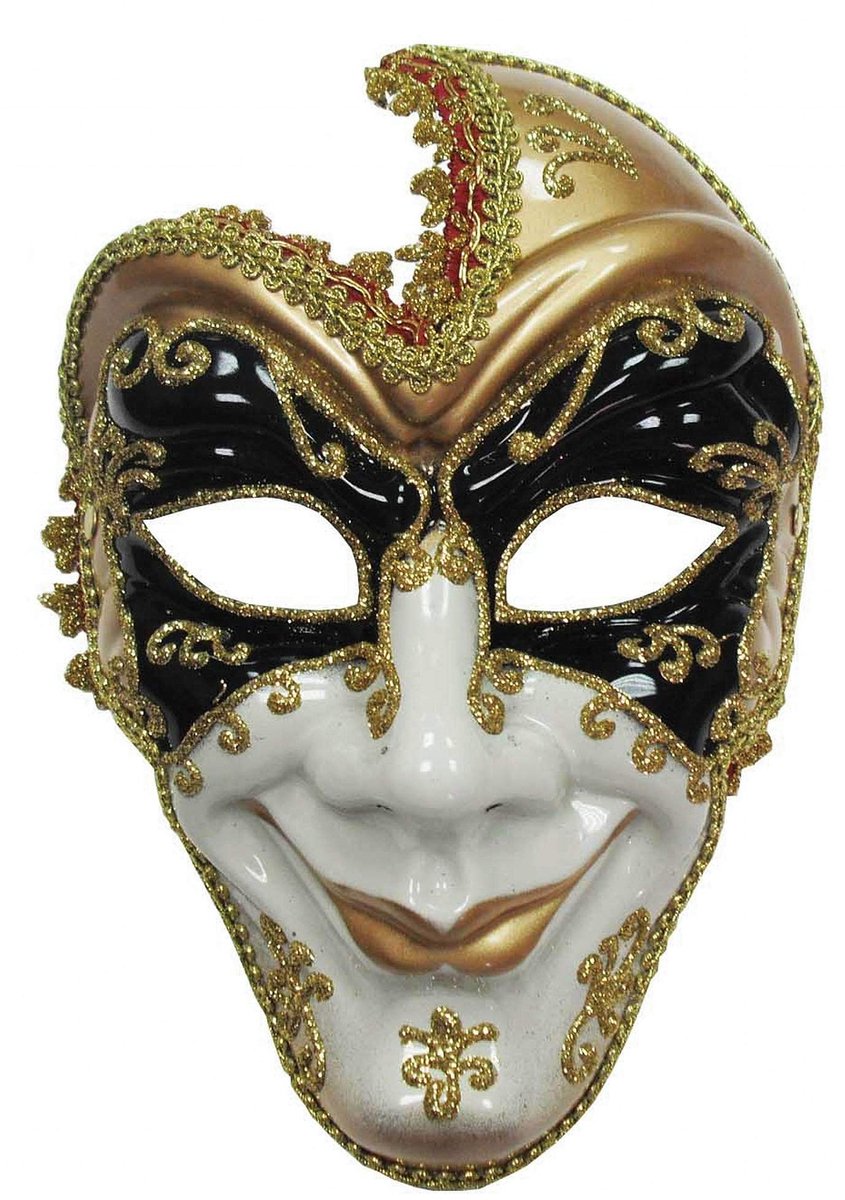Omgoods - Volledige Gezichtsmasker met Hoofdband voor Feestjes