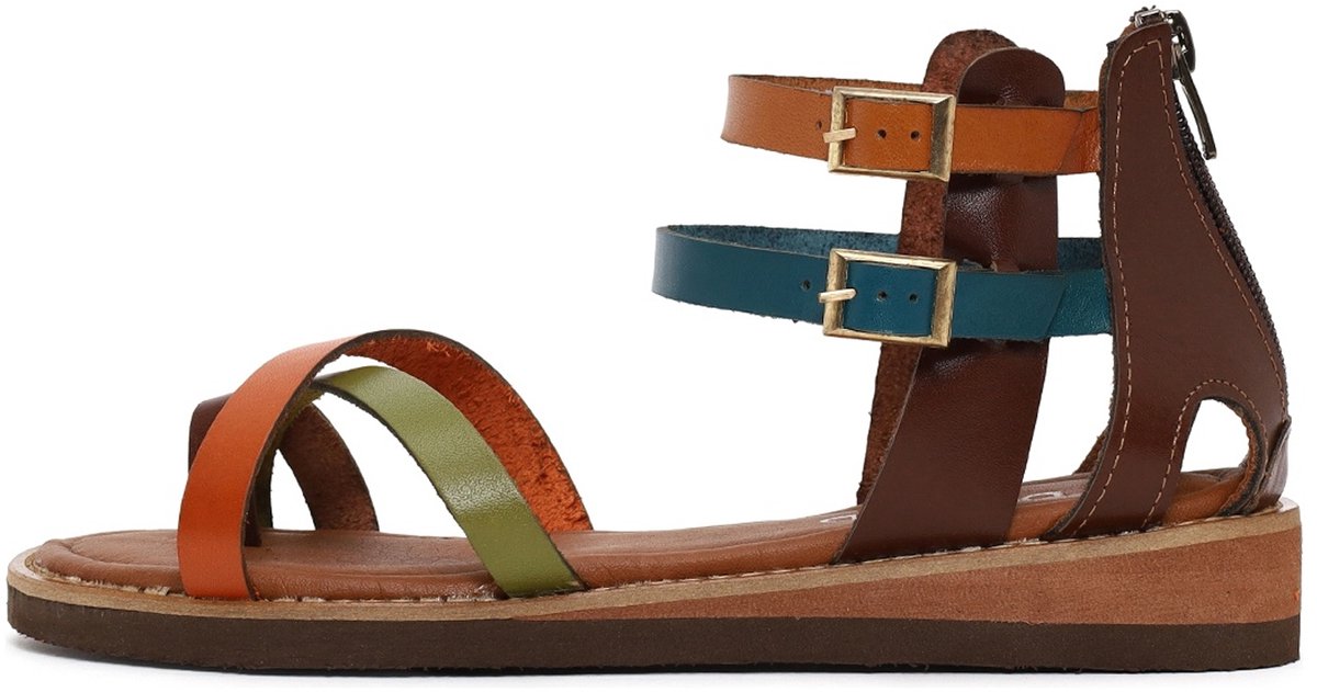 DERIMOD Sandalen Leren Sandalen