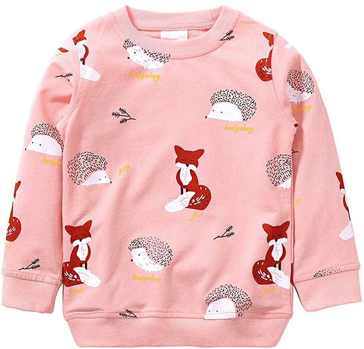 Omgoods - Meisjes Sweater van Katoen - Casual Top - Roze