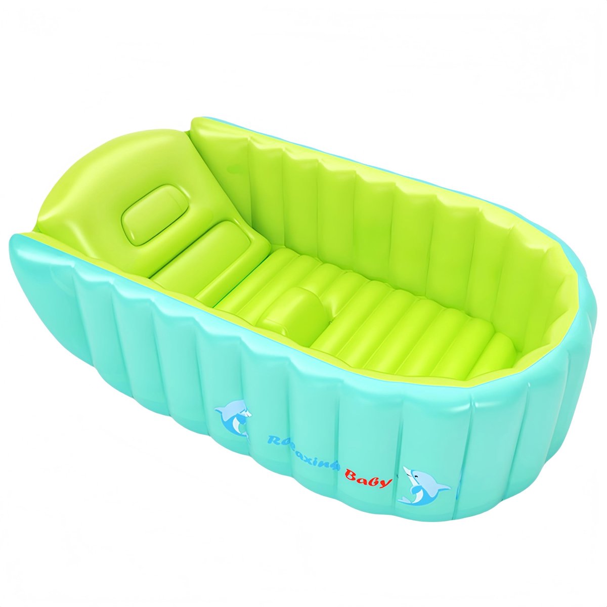 Omgoods - Opblaasbare Baby Bad met Antislip Design voor Peuters