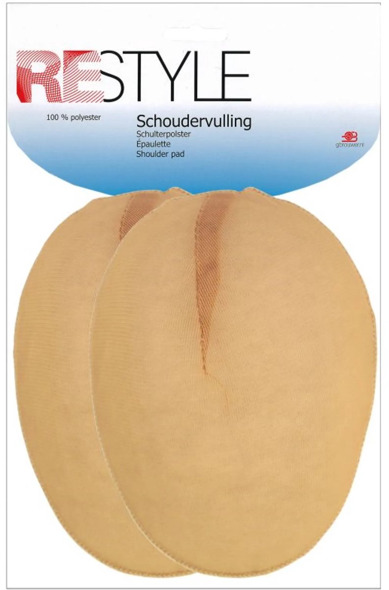 Restyle Schoudervulling Raglan 15mm Dik 886 Beige