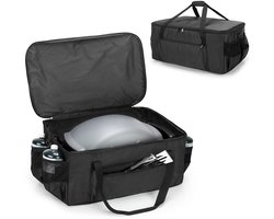 Omgoods- Grillhoes Draagbaar - Grilldraagtas - Campinggrillgereedschapstas - Compatibel met Weber Q1000/Q1200/Q1400 - Handvat - Geschikt voor buitenactiviteiten - Opbergtas