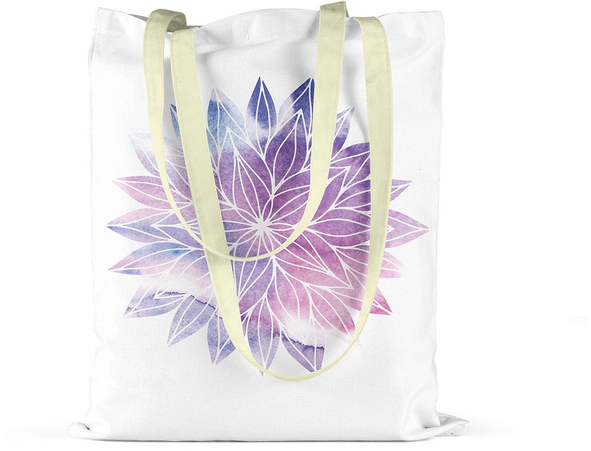 Omgoods - Herbruikbare Canvas Tote Bag, Eco-vriendelijk en Vaatwasmachinebestendig, 34x40 cm