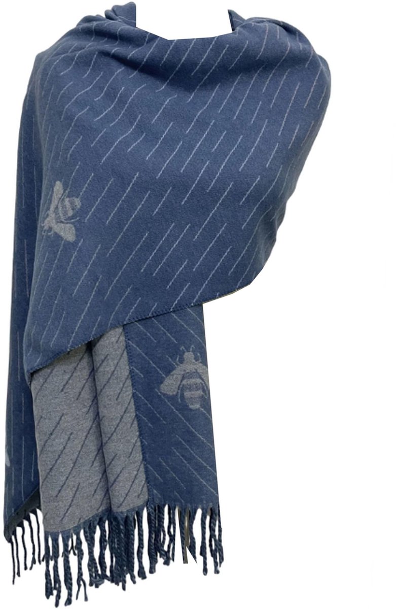Omgoods - Pashmina Sjaal met Cashmere Textuur voor Herfst en Winter