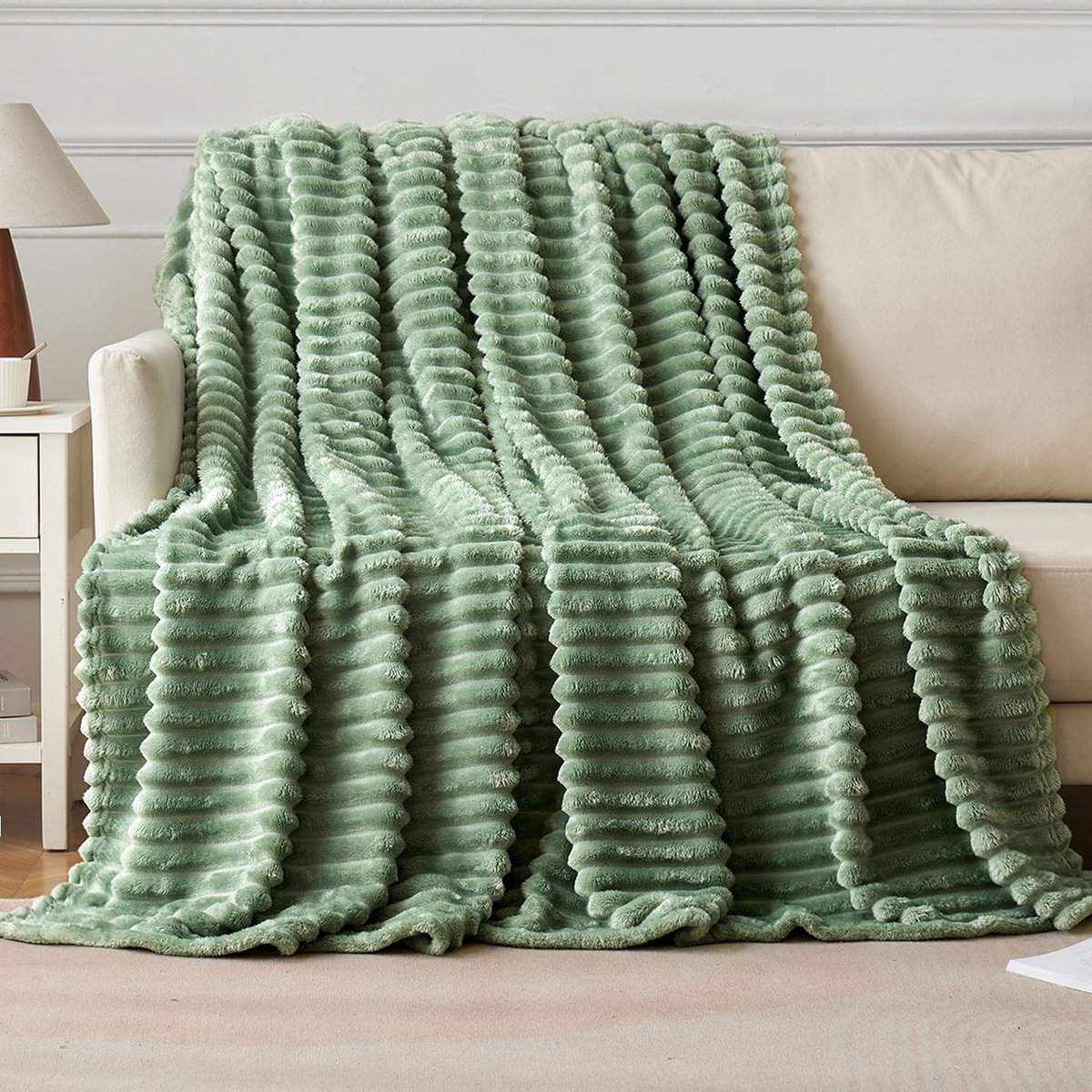 Omgoods - Zachte Fleece Throw Deken voor Sofa en Bed