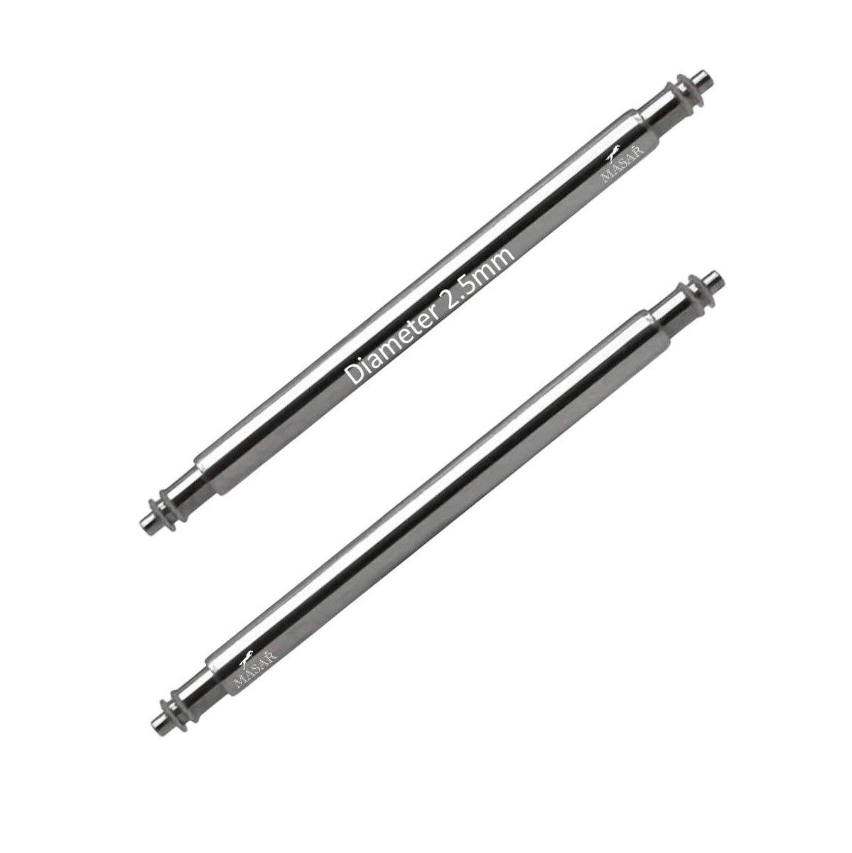 Omgoods - Premium RVS Springbars voor Horlogebanden in Diverse Maten