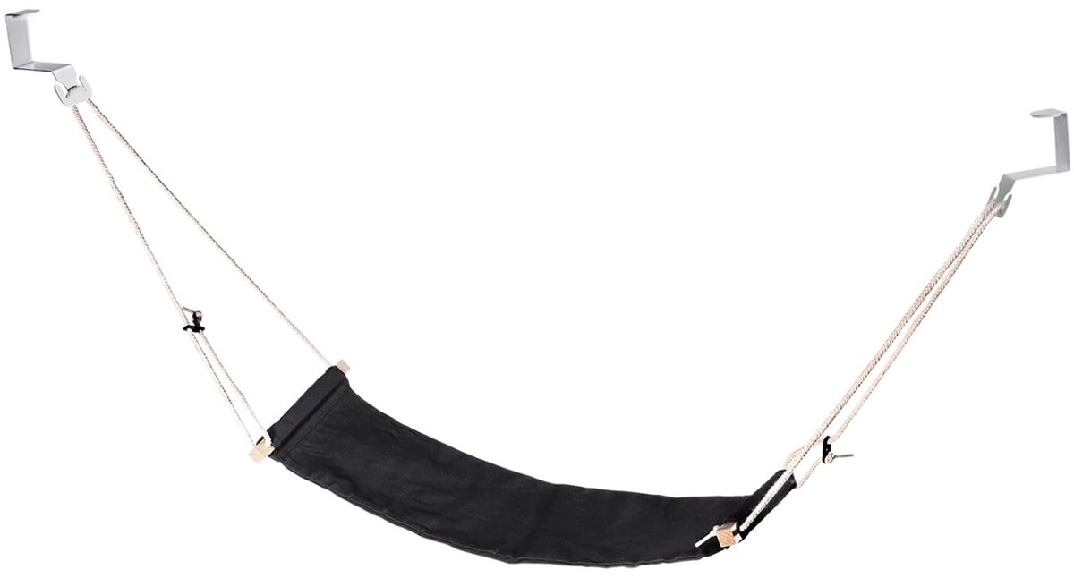 Omgoods - Verstelbare Voet Hammock voor Onder Bureau en Reizen
