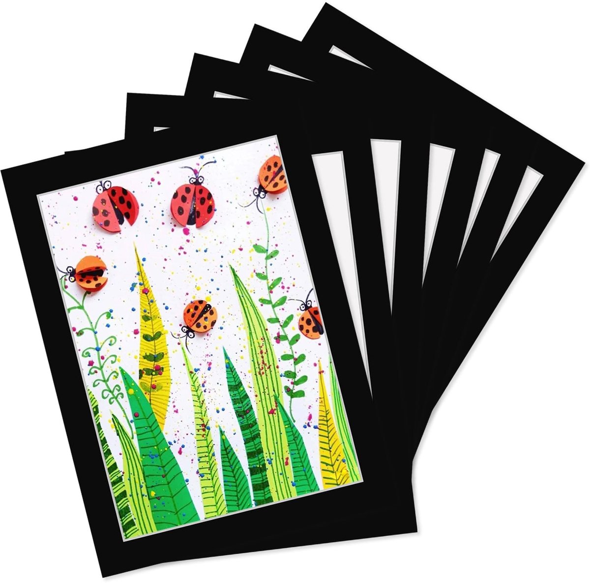 Omgoods - Set van 6 DIN A4 Fotolijsten met Beschermende Folie