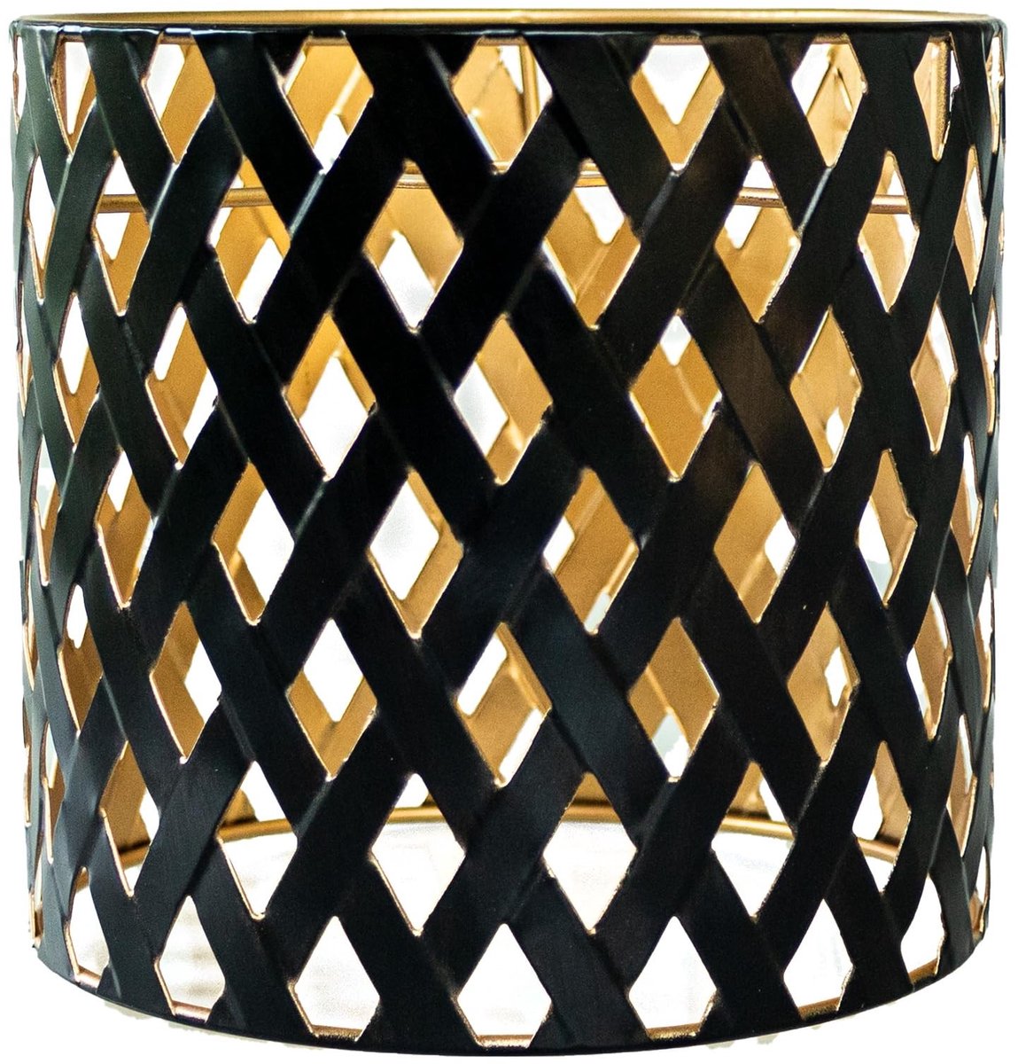 Omgoods - Klein Metalen Lampenkap met Hol Ontwerp voor Decoratieve Verlichting