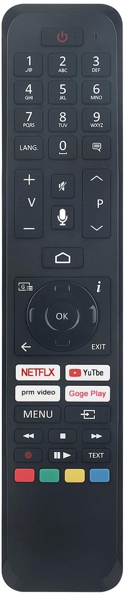 Omgoods - Universele Vervangende Afstandsbediening voor Toshiba TV