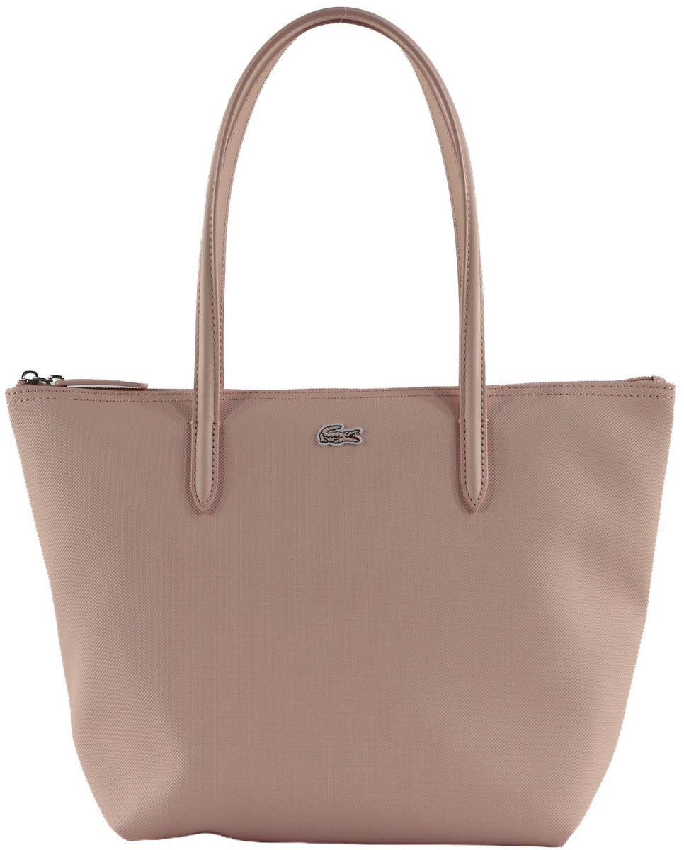 LACOSTE schoudertas Shopping Bag Nidus roze